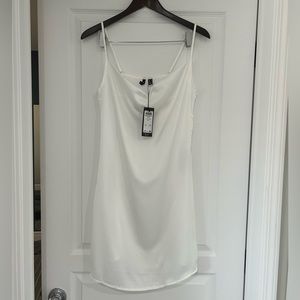 Vero Moda Cowl Neck Satin Slip Dress